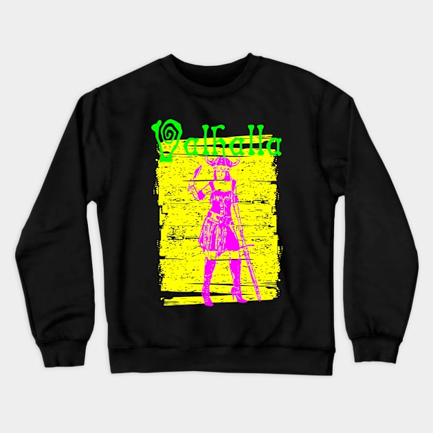 2reborn VALHALLA GIRL 009 Crewneck Sweatshirt by 2reborn fashion
